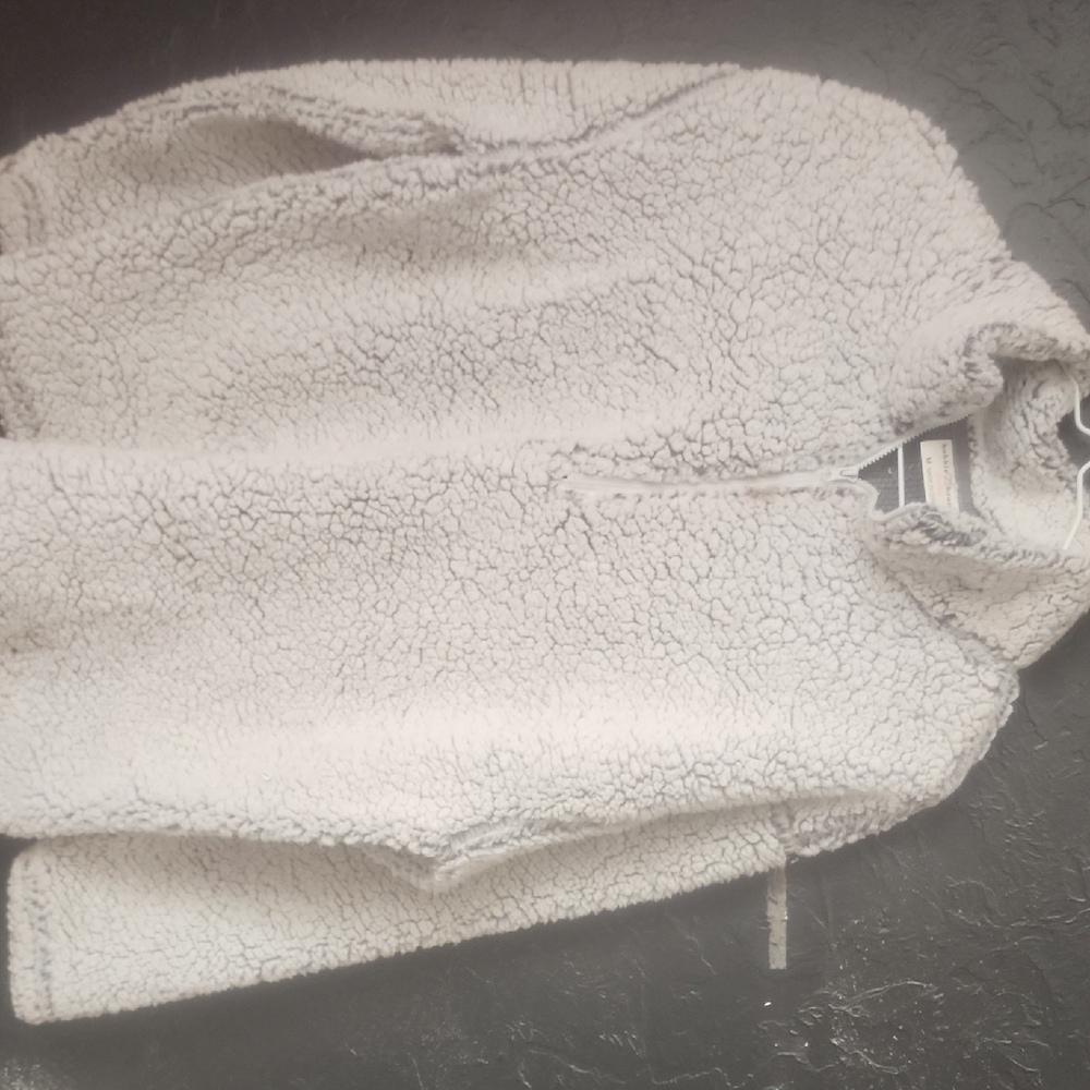 Bobbie Brooks Soft White Sherpa Jacket